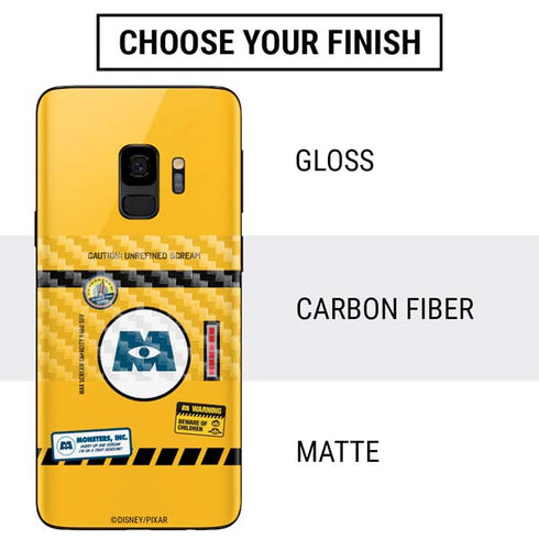 Disney Monsters Inc. Scream Canister Galaxy S9 Skin